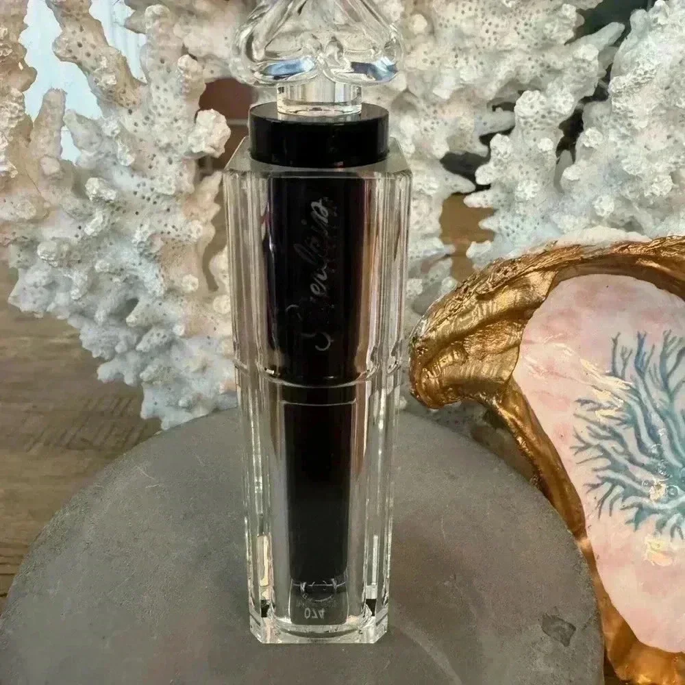 Guerlain La Petite Robe Noire Shiny Lip Color ~ Plum Passion (074) ~ NEW in box!